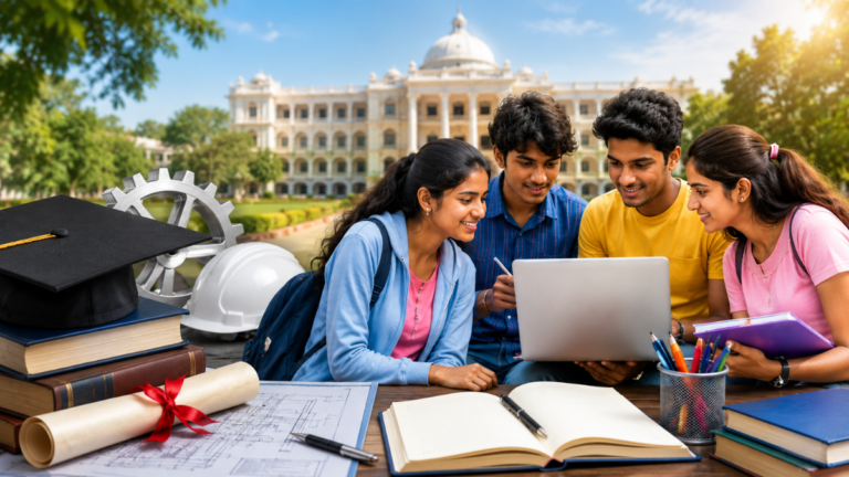 amil Nadu Engineering Counselling 2026 students discussing college admissions amid counselling delay due to CBSE revaluation and NEET re-exam