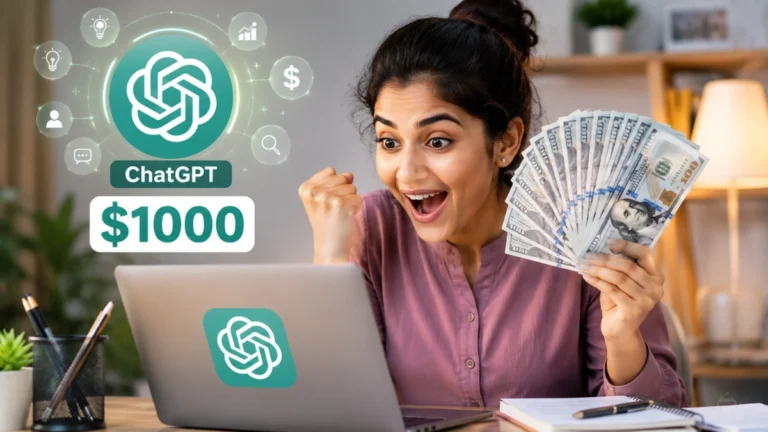 How to Earn $1,000 Using ChatGPT