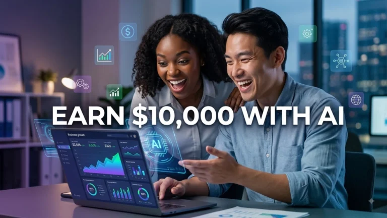 How to Earn $10,000 Using AI