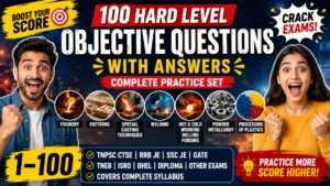100 Hard Manufacturing MCQs with Answers for TNPSC CTSE || Manufacturing Process MCQs with Answers 2 Manufacturing Process MCQs with Answers